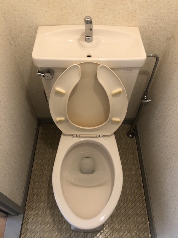 トイレ清掃後